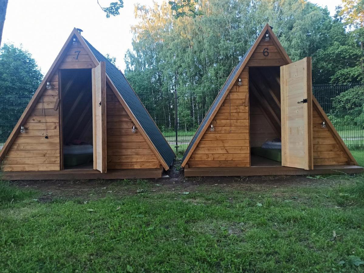 Готель Birzai Camping Екстер'єр фото