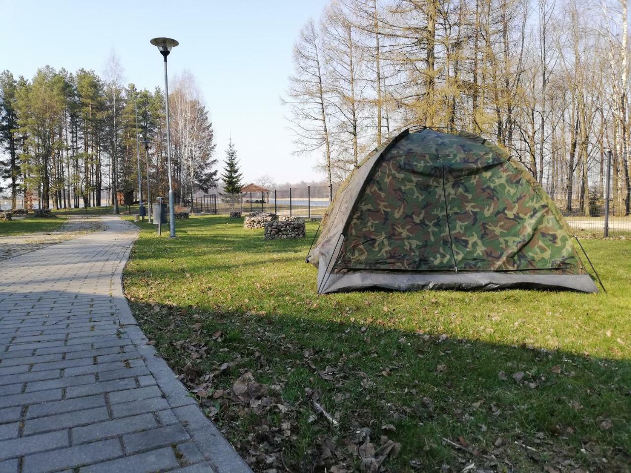 Готель Birzai Camping Екстер'єр фото