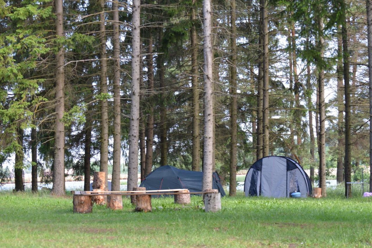 Готель Birzai Camping Екстер'єр фото